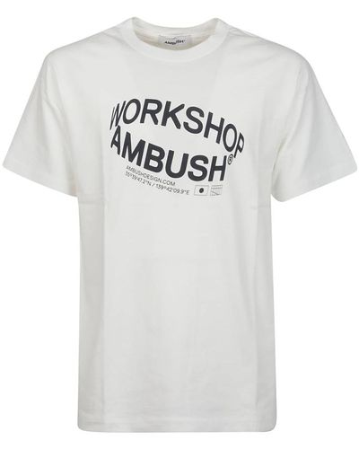 Ambush Revolve logo t-shirt - Bianco