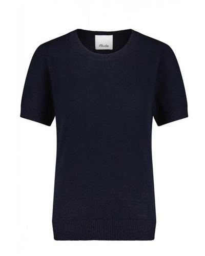 Allude T-Shirts - Blue