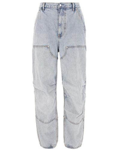 Alexander Wang Stylische denim jeans für männer - Grau