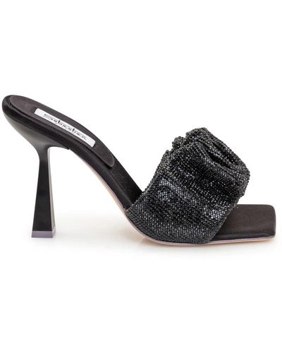 Sebastian Milano Shoes > heels > heeled mules - Noir