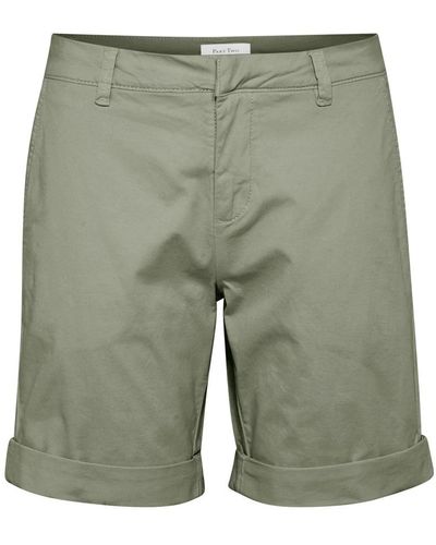 Part Two Casual Shorts - Green