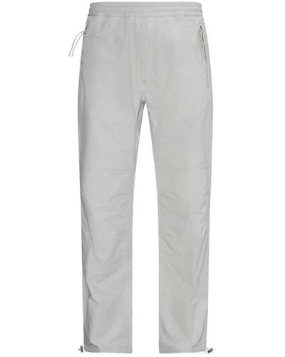 Moncler Trousers > straight trousers - Gris