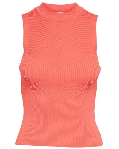 ONLY Sleeveless Tops - Pink