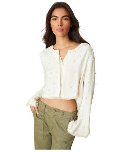 LoveShackFancy Blouses - Natural