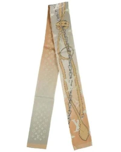 Louis Vuitton Sciarpa di seta - Neutro