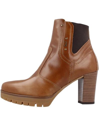 Nero Giardini Ankle boots,heeled boots - Braun