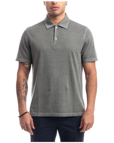 Aspesi Polo Shirts - Gray