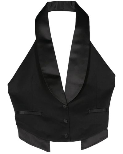 Jonathan Simkhai Jackets > vests - Noir