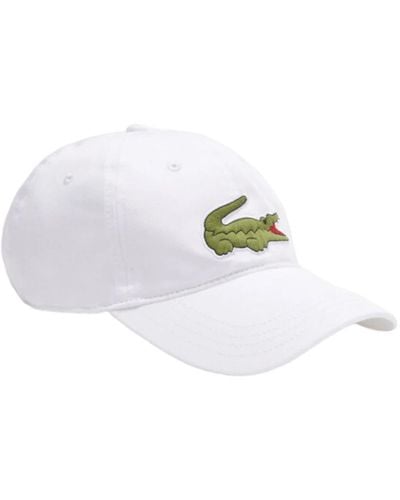 Lacoste Caps - White