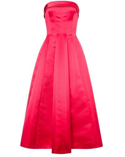 Philosophy Di Lorenzo Serafini Midi Dresses - Pink