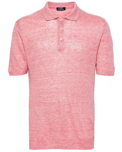 Barba Napoli Polo Shirts - Pink