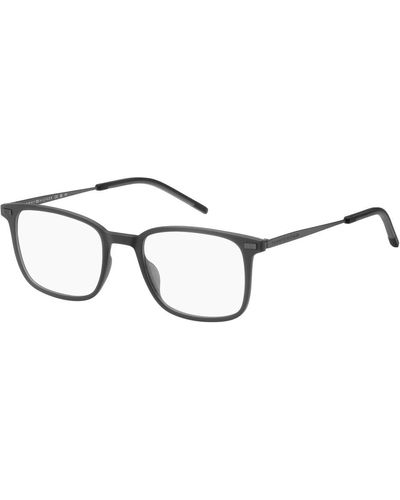 Tommy Hilfiger Montatura occhiali grigio opaco - Metallizzato
