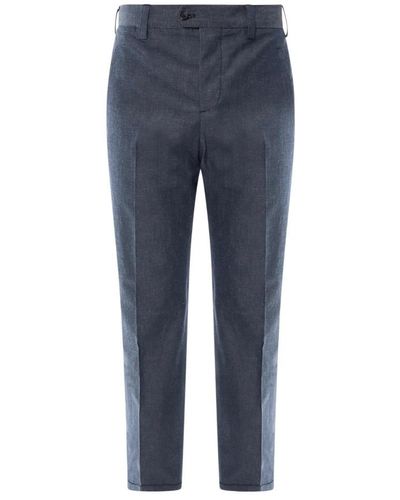 PT Torino Slim-Fit Pants - Blue