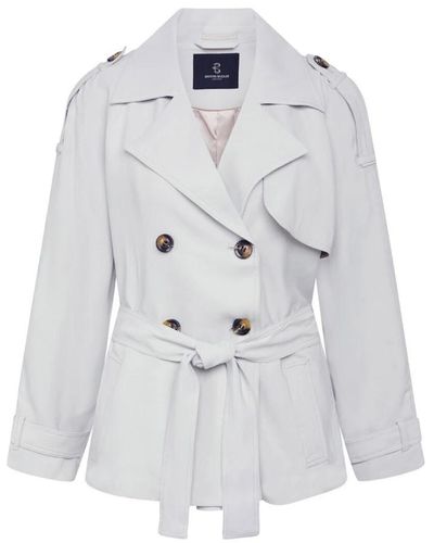 Bruuns Bazaar Coats > trench coats - Blanc
