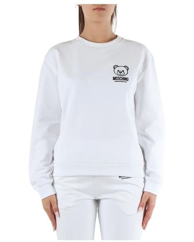 Moschino Sweatshirts & hoodies > sweatshirts - Blanc
