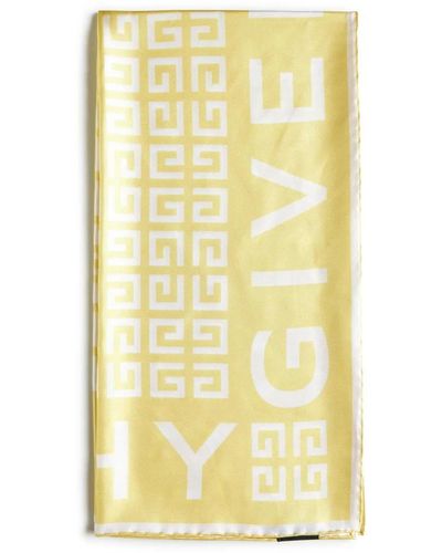 Givenchy Luxuriöse seidentücher kollektion - Gelb