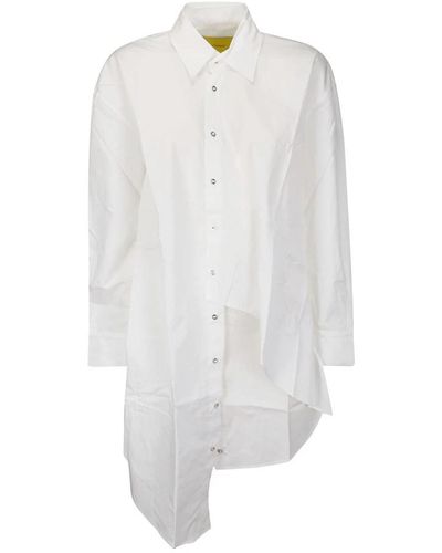 Marques'Almeida Shirt Dresses - White