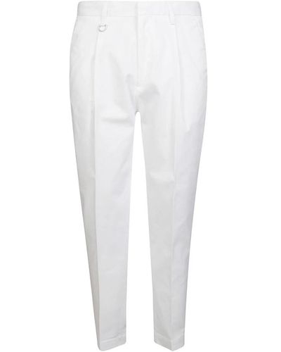 Paolo Pecora Trousers > suit trousers - Blanc