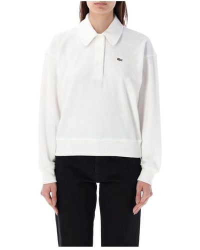 Lacoste Polo Shirts - White