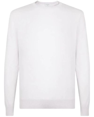 Ballantyne Round-Neck Knitwear - White