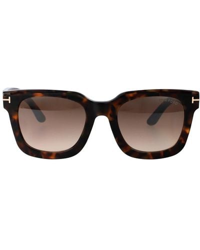 Tom Ford Stylische sonnenbrille leigh-02 - Braun