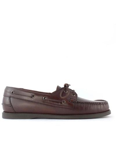 BERWICK  1707 Sailor Shoes - Brown
