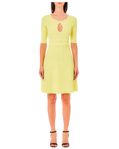 Liu Jo Knitted Dresses - Yellow