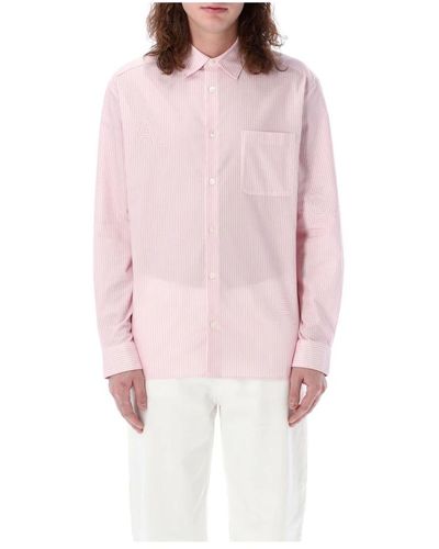 A.P.C. Casual Shirts - Pink