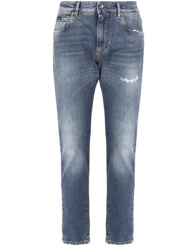 Dolce & Gabbana Slim-Fit Jeans - Blue
