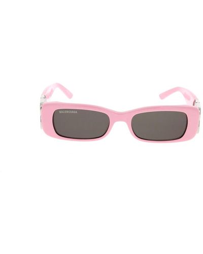 Balenciaga Stylische sonnenbrille - Pink