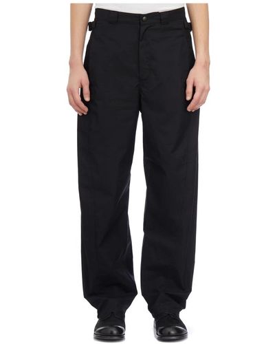 Lemaire Trousers > wide trousers - Noir