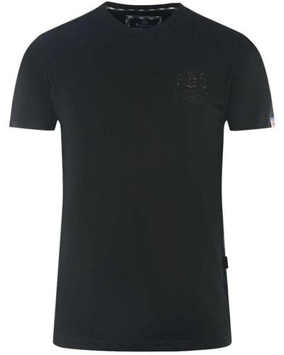 Aquascutum Tops > t-shirts - Noir