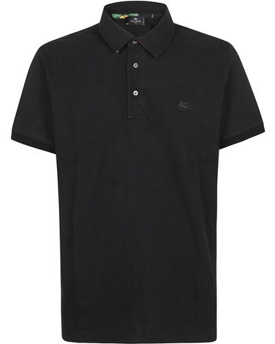 Etro Polo Shirts - Black