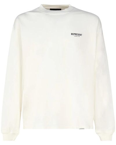 Represent Owners club magliette a maniche lunghe - Bianco