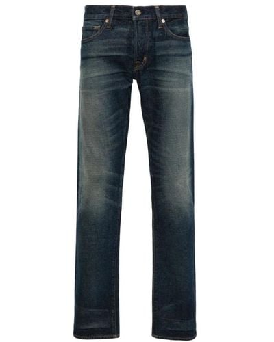 Tom Ford Jeans > slim-fit jeans - Bleu