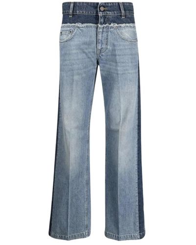 Stella McCartney Blaue denim flare jeans