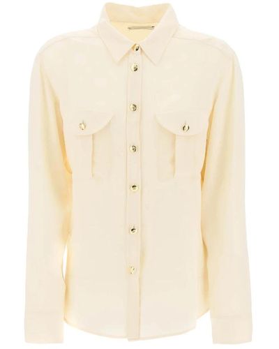 Blazé Milano Camisa blanca clásica con botones - Neutro