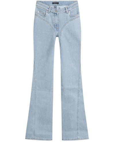 Mugler Jeans > boot-cut jeans - Bleu