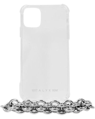 1017 ALYX 9SM Phone acries - Bianco