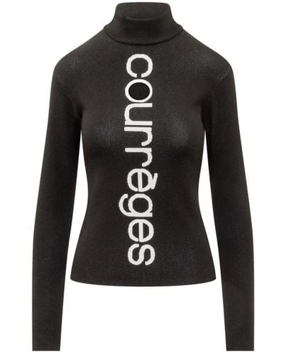Courreges Knitwear > turtlenecks - Noir