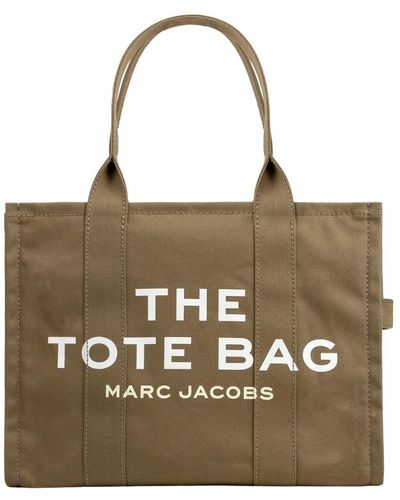 Marc Jacobs Borsa tote verde - Marrone
