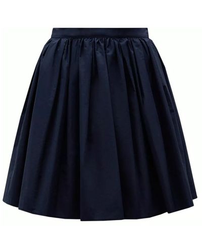 Moncler Short skirts - Blu