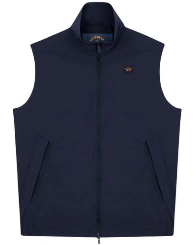 Paul & Shark Vests - Blau