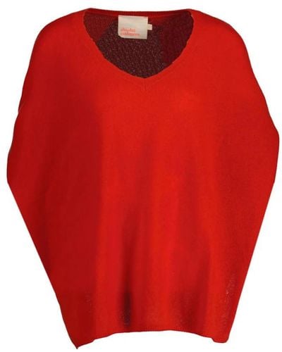 ABSOLUT CASHMERE V-Neck Knitwear - Red