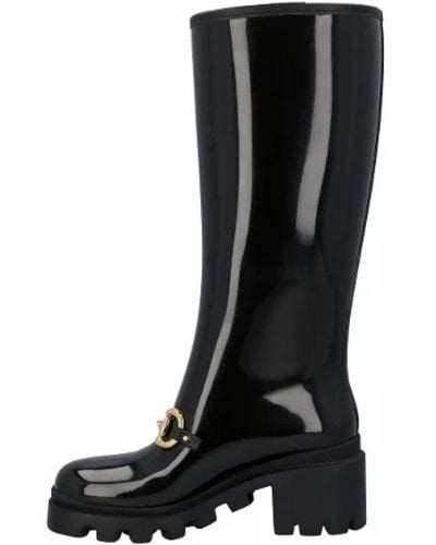 Gucci Horsebit Knee-high Boot - Black