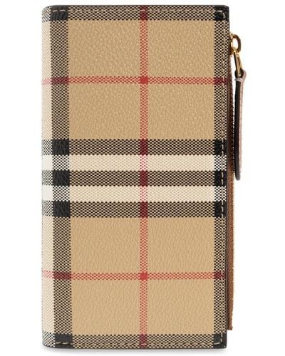 Burberry Archive Passport Holder - Natural