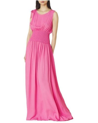 Manila Grace Maxi Dresses - Pink