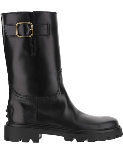 Tod's High Boots - Black