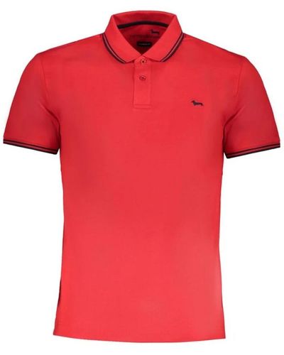 Harmont & Blaine Tops > polo shirts - Rouge