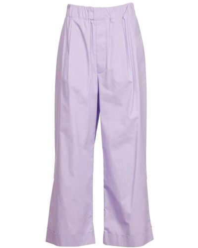 Jejia Wide Trousers - Purple